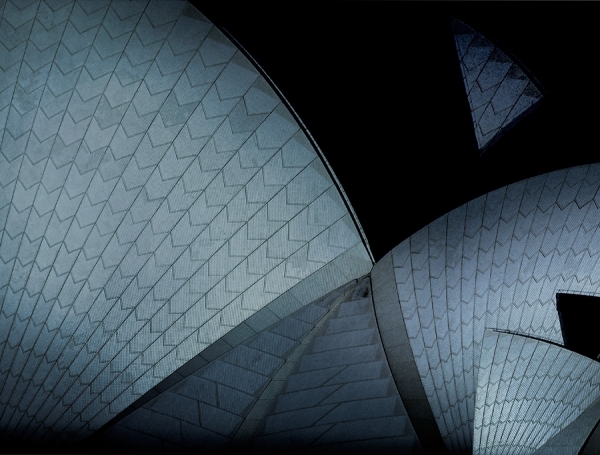 Photograph Glen Campbell Sydney Sails on One Eyeland
